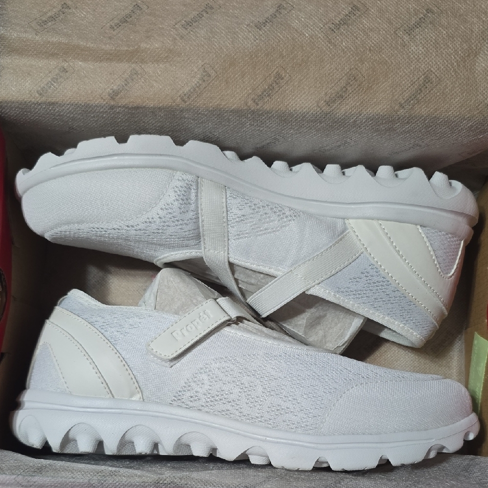 White Women's Flats by